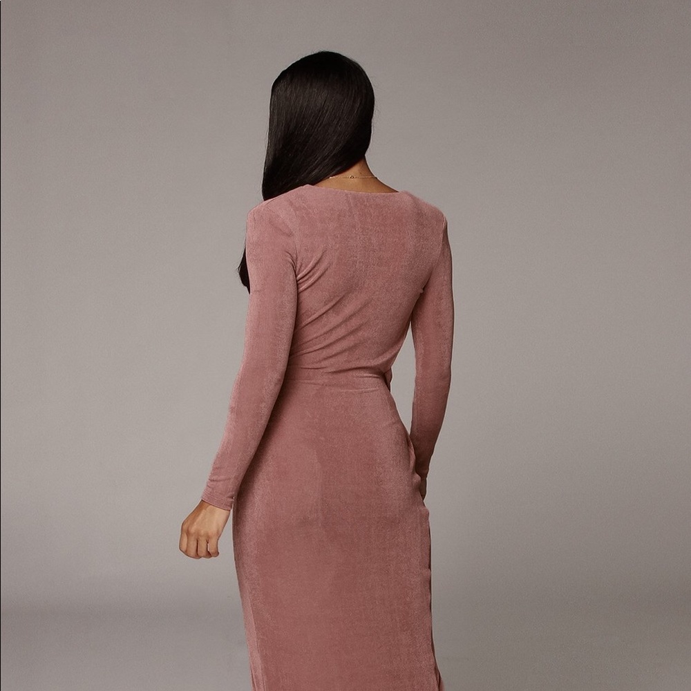 JLUXLABEL mauve dress - Picture 3 of 4